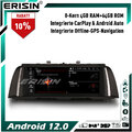 10.25" Android 14 Autoradio GPS Navi CarPlay DAB+DVR IPS für BMW 5er F10 F11 CIC