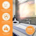 Infrarot Spiegelheizung LED Licht Thermostat Tuya Smart 600W Infrarotspiegel