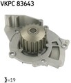 SKF VKPC83643 Wasserpumpe Wapu 