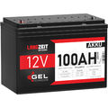 Gel Akku 12V 100Ah Gel Batterie Solarbatterie Wohnmobilbatterie Bootsbatterie