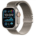 APPLE Watch Ultra 2 GPS + Cellular 49 mm Milanaise Armband Titan Natur 2024 Smar