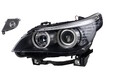 Scheinwerfer Halogen passend für BMW 5er E60 E61 04/2007-03/10 H7 H7 Li. + Nebel