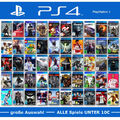 PS4 / PlayStation 4 Spiele-Wahl 🚨 ALLE Spiele UNTER 10€ pro Game ⬇️🔟💰✅