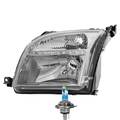 Scheinwerfer links weiß inkl. OSRAM Lampen H4 mit LWR Motor für Ford Fusion JU_