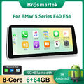 12.3'' CarPlay HD Android Autoradio für BMW 5er E60 E61 CCC DAB+ GPS Navi 4G LTE