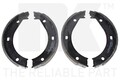 NK Bremsbackensatz Feststellbremse 2715415 für BMW 180 ALPINA E34 180mm 5er E28