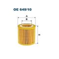 1x Ölfilter FILTRON OE 649/10 passend für BMW
