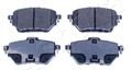 Bremsbelagsatz Scheibenbremse ASHIKA 51-02-267 für TOYOTA COROLLA VVTi ZRE210