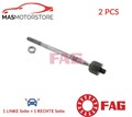 AXIALGELENK SPURSTANGE VORNE FAG 840 0408 10 2PCS P FÜR AUDI Q7,4LB