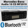 Modernisierung für Mercedes-Benz Audio 10 CD MF2910 Bluetooth Umbau Nachrüstung