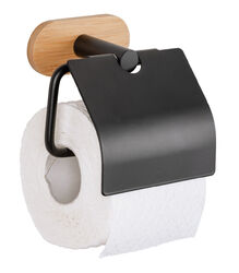 Turbo-Loc® Toilettenpapierhalter Orea Bamboo mit Deckel