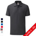 Fruit of the Loom 65/35 Tailored Fit Herren Polo-Shirt Slim Fit Polo Shirt Neu