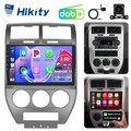DAB+ 32GB CarPlay Android 15 Radio Für Jeep Compass 2007-2010 GPS Navi WIFI RDS