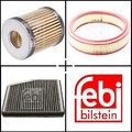 Febi Bilstein Filterset, Inspektionspaket passend für Fiat PANDA PUNTO PANDA