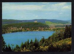 L043# AK Ansichtskarte Luftbild, Schwarzwaldkurort 782 TITISEE-NEUSTADT 01.10.73