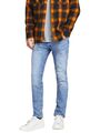 Jack & Jones Herren Jeans JJIGLENN JJORIGINAL MF 030 - Slim Fit - Blau - Blue 