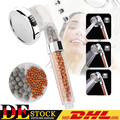 Handbrause Duschkopf Wassersparend Ionen Filter Mineralsteine 3 Strahlarten DHL