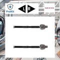 2x ORIGINAL® Moog Axialgelenk, Spurstange Vorne, Links, Rechts für Porsche