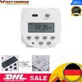Digitale Zeitschaltuhren DC/AC 12V 16A LCD Display-Programmierbar Timer Schalter