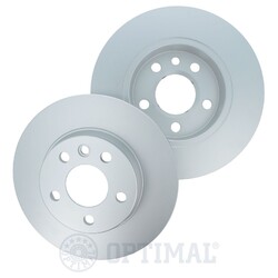 2x Bremsscheibe OPTIMAL BS-5580C für TRANSPORTER 70C 7DB T4 70B VW 70A 70H 7DA