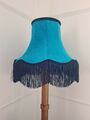 Große Handarbeit Türkis Lisa Lampenschirm Marineblau Stehlampe/Deckenpendelleuchte 