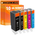 10 Patronen für Canon Pixma MG5550 MG5650 IP7250 MX725 MX925 PGI-550 CLI-551