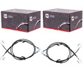 2x A.B.S. HANDBREMSSEILE HINTEN passend für FORD C-MAX GRAND SCHEIBENBREMSE LINK