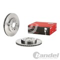2X BREMBO BREMSSCHEIBEN 254mm INNENBELÜFTET VORNE PASSEND FÜR DAIHATSU MATERIA