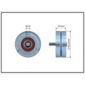 ORIGINAL® Caffaro Spannrolle, Keilrippenriemen für Fiat MAREA Weekend MAREA