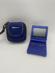 Nintendo Gameboy Advance SP Handheld Spielkonsole Inkl. Tasche - Blau