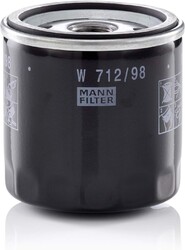 4 x Ölfilter - Mann Filter - W 712/98