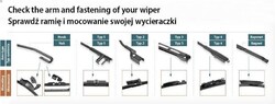 Wischblatt BOSCH 3 397 004 670 für SAAB 9000 2 1988-1993