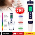 5in1 EZ-9909 Digital Messgerät PH/EC/TEMP/SALT/TDS Tester Pen Trinkwasser Prüfer
