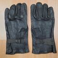 Original Bundeswehr Lederhandschuh, BW Handschuhe, schwarz 
