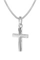 TRENDOR Schmuck Kreuz und Halskette für Kinder 925 Silber 51628
