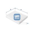 UFI (53.191.00) Innenraumfilter, Pollenfilter, Mikrofilter für HYUNDAI KIA