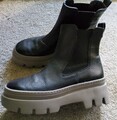 Chelsea Boots Stiefeletten PAUL GREEN Größe 38 (5), schwarz