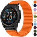 Für Garmin Fenix 8 7 7X 6 6S 6X 5 5X Plus Tactix Epix Pro Quickfit Nylon Armband