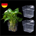 3 Stück transparent Aquarium Pflanzenhalter,Pflanzenständer für Aquarien，Wasserp