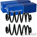 2X SACHS FAHRWERKSFEDERN HINTEN PASSEND FÜR AUDI A4 SEAT EXEO LINKS+RECHTS