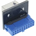 3x InLine USB 3.0 zu USB 3.1 Frontpanel Key-A Adapter intern