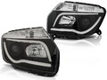 Scheinwerfer Set mit Tagfahrlicht Optik für Dacia Duster BJ 04/10-14 Schwarz