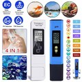 2er PH+TDS EC Messgerät Set Pack Wasserqualität Digital Tester Leitwertmessgerät