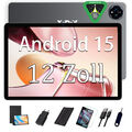 2025 Neu Tablet Android 15 24GB RAM+256GB 8000mAh 12 Zoll 13MP+8MP 5G WlFl USB-C
