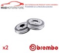 BREMSTROMMEL HINTEN BREMBO 14938420 2PCS P FÜR SKODA FABIA I,FABIA II,ROOMSTER