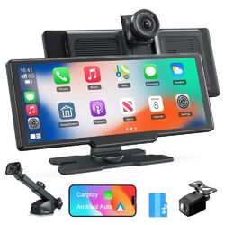 9,26" Zoll Tragbarer Apple CarPlay und Android Auto Wireless Display Autoradio