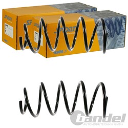 2X SPIDAN FAHRWERKSFEDERN VORNE PASSEND FÜR SEAT CORDOBA VW POLO LINKS+RECHTS