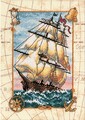 DIMENSIONS GOLD PETITES " VOYAGE AT SEA" CROSS STITCH KIT Kreuzstich-Stickp