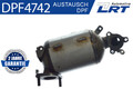 LRT Rußpartikelfilter Dieselpartikelfilter DPF für Fahrzeuge mit OBD DPF4742