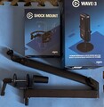 Elgato Wave:3 Mikrofon - Set mit Shock Mount und Wave Mic Arm LP